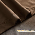 NICETOWN Brown Velvet Room Darkening Curtains, Home Decor Light Blocking - Image 6