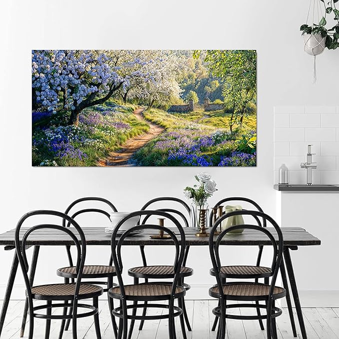 Canvas Wall Art Decor Modern Green Wall Art - Image 6