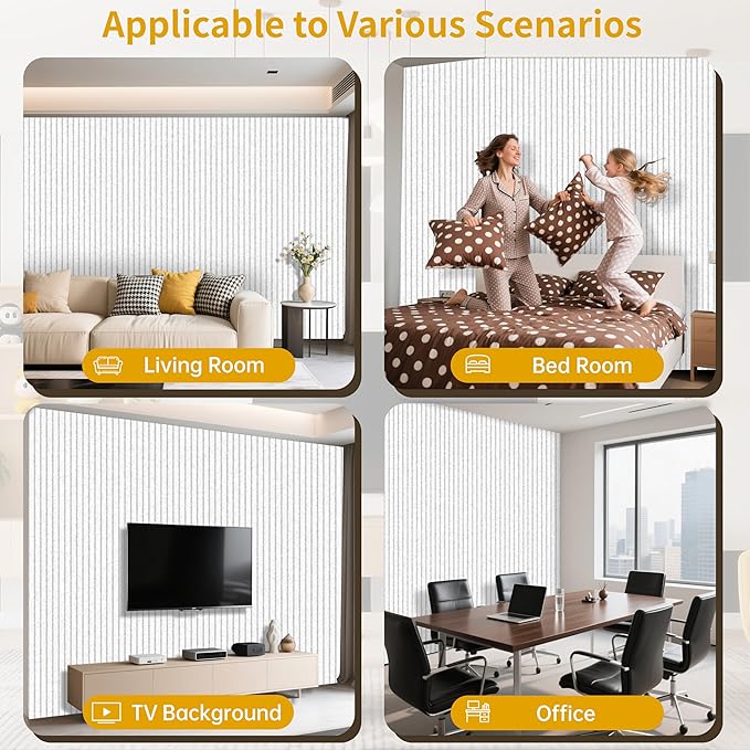 EVERECO 6 Pack Large Acoustic Panels, 47.2×23.6×0.4 inches, Soundproof Panels - Image 6