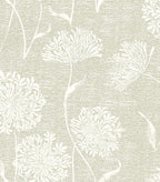 Safiyya Peel and Stick Wallpaper Floral Contact Paper Grasscloth Wall Paper by SAFIYYA