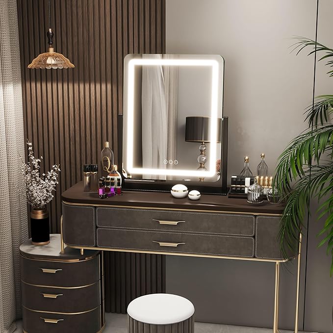 FENNIO Vanity Mirror with Lights 19"x22" - Image 7