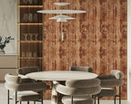 FLFK 16" x 384" Wallpaper Peel and Stick Vintage Brown Wood Contact Paper - Image 5