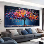 Suconvng Canvas Art Wall Decor Abstract Tree Wall Art by Suconvng