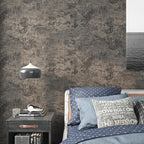 Livelynine 15.8x197 Concrete Limewash Peel and Stick Dorm Wallpaper Removable - Image 4