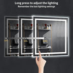 30"x30" LED Bathroom Mirror - Image 6