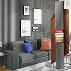 Avana Modern Acoustic Wood Wall Panels –93.2x11.25 Inch Panels – Fits 94x12 by AvanaHome