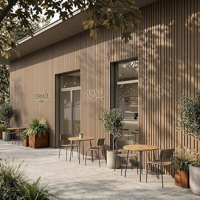 From Plain to Beautiful in Hours WPC Exterior Wall Slat Panels Waterproof - Image 10