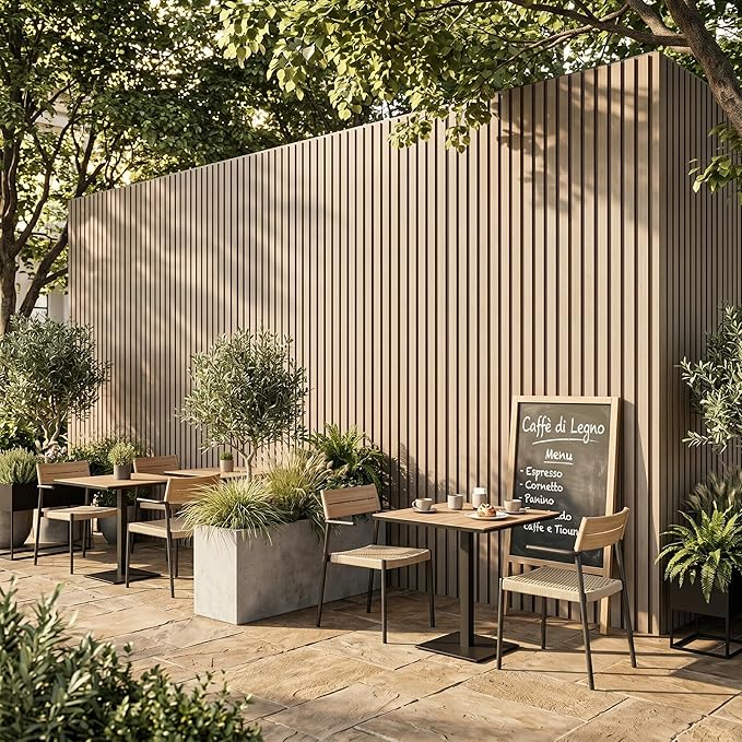 From Plain to Beautiful in Hours WPC Exterior Wall Slat Panels Waterproof - Image 14