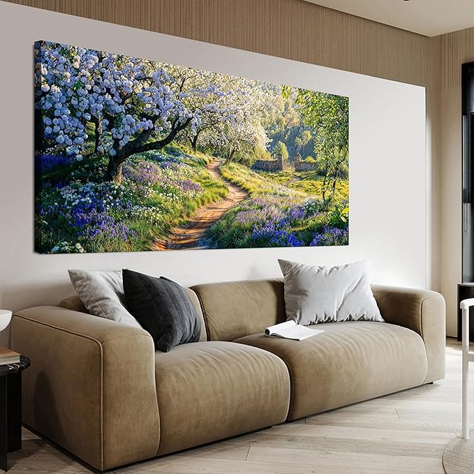 Canvas Wall Art Decor Modern Green Wall Art by TAIJXAGSG