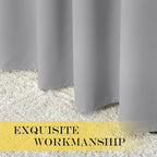 NICETOWN Blackout Long Window Curtain 90 inch Length - Image 7