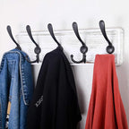 SKOLOO Rustic Wall Mounted Coat Rack, Wood Coat Rack Wall Mount - Image 6