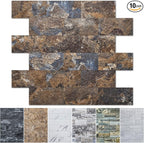 Art3d 10-Sheet Peel and Stick Backsplash PVC Wall Tile, Stickon Tile by Art3d