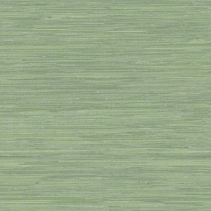 Chesapeake 3120-256017 Waverly Green Faux Grasscloth Wallpaper by Chesapeake