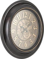 Pacific Bay Rodalben Giant Decorative Light-Weight 24-inch Wall Clock Silent by PacificBay