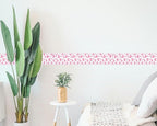 FLFK Pink Heart Wallpaper Border - Image 4