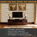 ROOMTEC 1-Pack Faux Stone Wall Covering Panels - Image 4