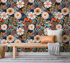HAOKHOME Boho Peel and Stick Wallpaper Floral Wall Paper Removable - Image 7