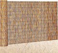 Barydat 1 Pcs 4 x 10 ft Reed Fence Roll, 85% Shade Bamboo Privacy Screen by home