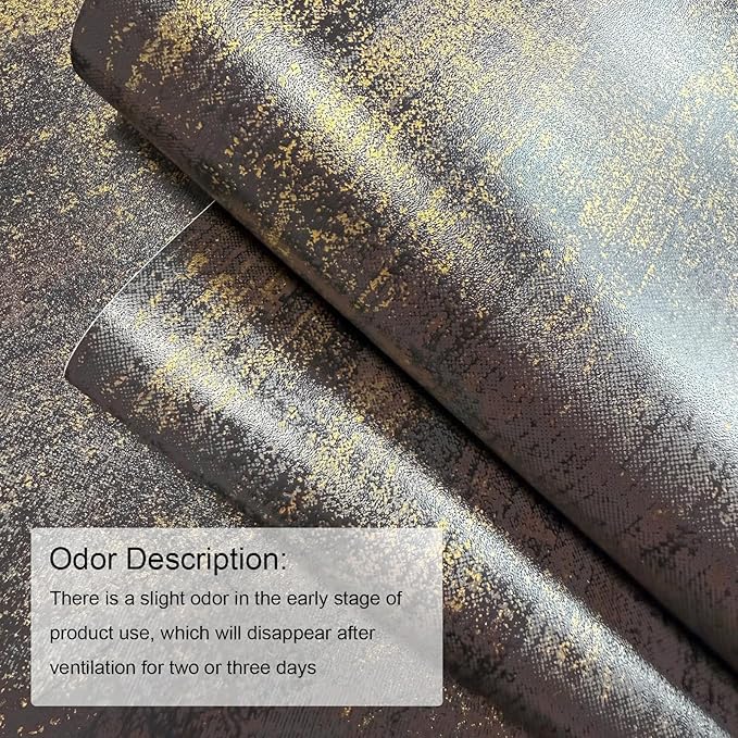JiffDiff Vintage Metallic Peel and Stick Wallpaper Self Adhesive Industrial - Image 6