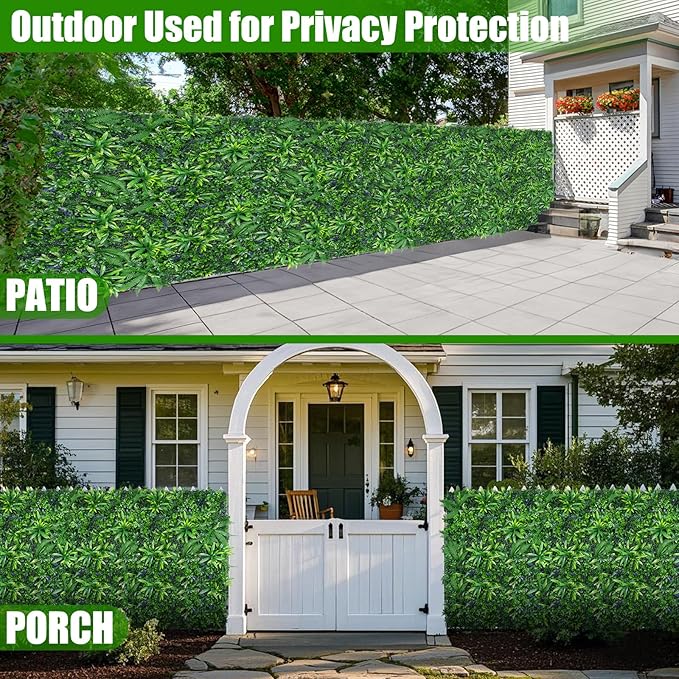 Grass Wall Panels, Fake Greenery Plant Decor - Image 7