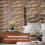 3D Wall Panels Brick Peel and Stick 26.7"x13.4"-10 PCS - Image 8