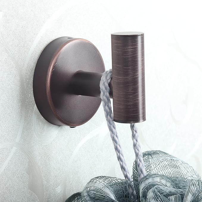 Bathroom Robe Towel Hooks Coat Wall Hook Stainless Steel Heavy Duty Door Hanger - Image 3