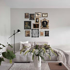 LANCHI95 12PCS Vintage Classical Wall Art Set – Dark Academia Antique Frame - Image 4