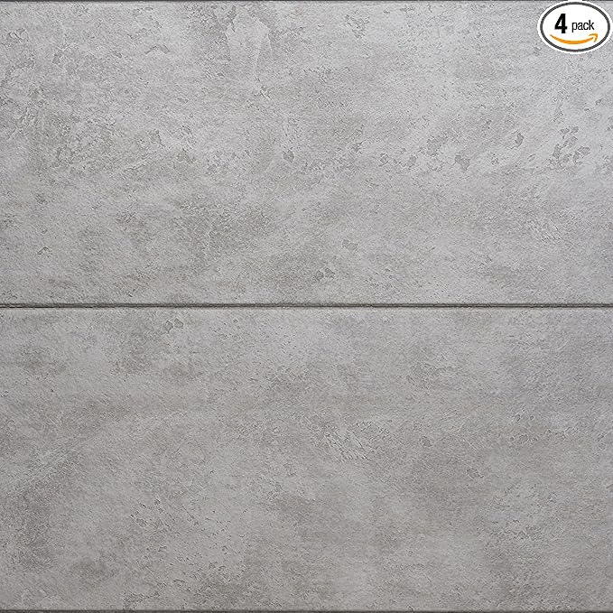 Wall!Supply 3D Wall Panels – Industrial Concrete Loft Style – Lightweight Foam by WallSupply