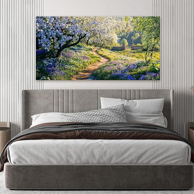 Canvas Wall Art Decor Modern Green Wall Art - Image 4