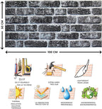 Dundee Deco 3D Wall Panels Faux Brick - Image 2