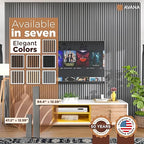 Avana Acoustic Wood Wall Panels – 47.2 X 12.6 Inch Gray Oak Acoustic Panels 2 - Image 7