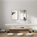 Haimin Fabric Wallpaper Textured Contact Paper Grasscloth Wallpaper Peel and - Image 7
