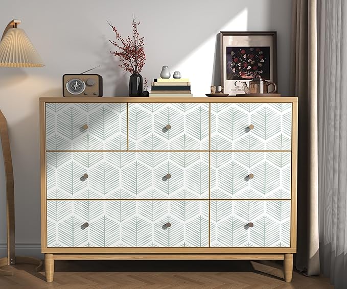 Modern Peel and Stick Wallpaper 17.3''×118'' Geometric Wallpaper Boho Contact - Image 5