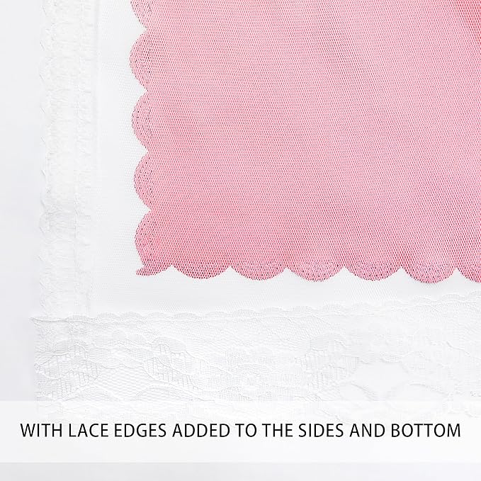XiDi Curtains for Bedroom Decor Pink52/72/1 - Image 4