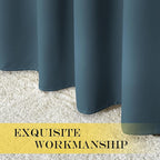 NICETOWN Blackout Patio Curtains 100 x 144 Inches Long - Image 4