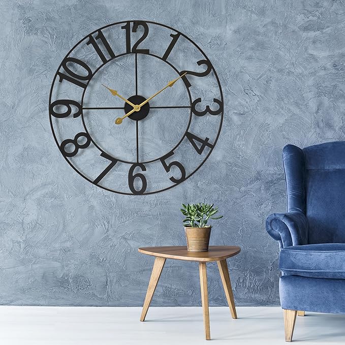 Sorbus Large Wall Clock for Living Room Decor - Image 7