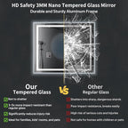 40"x32" LED Bathroom Mirror - Image 5