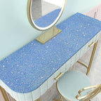 CHIHUT Holographic Blue Glitter Peel and Stick Wallpaper 15.7''x236'' - Image 4