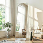 Delma Full Length Mirror, Wall Mounted, Freestanding or Leaning, Rounded by Delma
