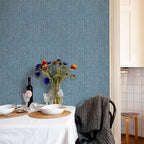 JiffDiff Woven Wallpaper Peel and Stick 17.3" 400x 0 Colorful Paint Grasscloth - Image 5