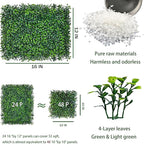 ODTORY Artificial Grass Wall Backdrop Panels, 16 X 12 in 24P UV-Anti Greenery - Image 2