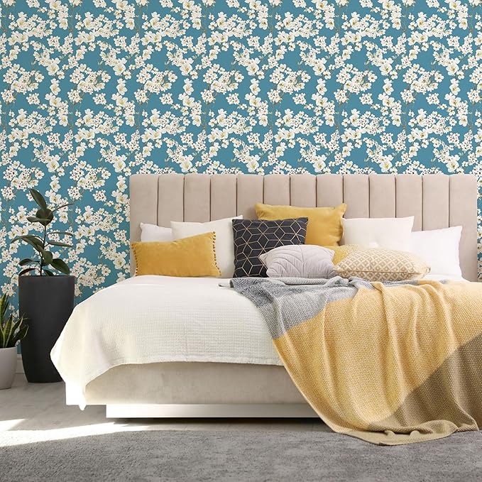 Main Street Peel and Stick Wallpaper Eco-Friendly Sheets 12 Pack, 11 X 16 Inch - Image 7