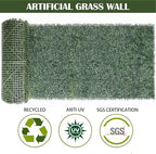 12PCS 20"x 20" Artificial Boxwood Wall Panels, UV-Anti Grass Wall Hedge Plant - Image 5