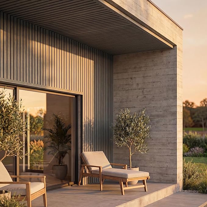 From Plain to Beautiful in Hours WPC Exterior Wall Slat Panels Waterproof - Image 9