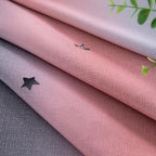 XiDi Curtains for Bedroom Decor, Rainbow Pink-Grey-52-90 - Image 6