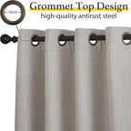 NICETOWN Valances for Bedroom, Farmhouse Windows Blackout Thermal Insulated - Image 6