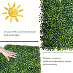 ODTORY Artificial Ivy Privacy Fence Wall Screen: 72 X144 in UV-Anti Faux - Image 5