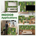 Artificial Grass Wall Roll Panels: 48''x120''Boxwood Hedge Panels, UV-Anti - Image 7