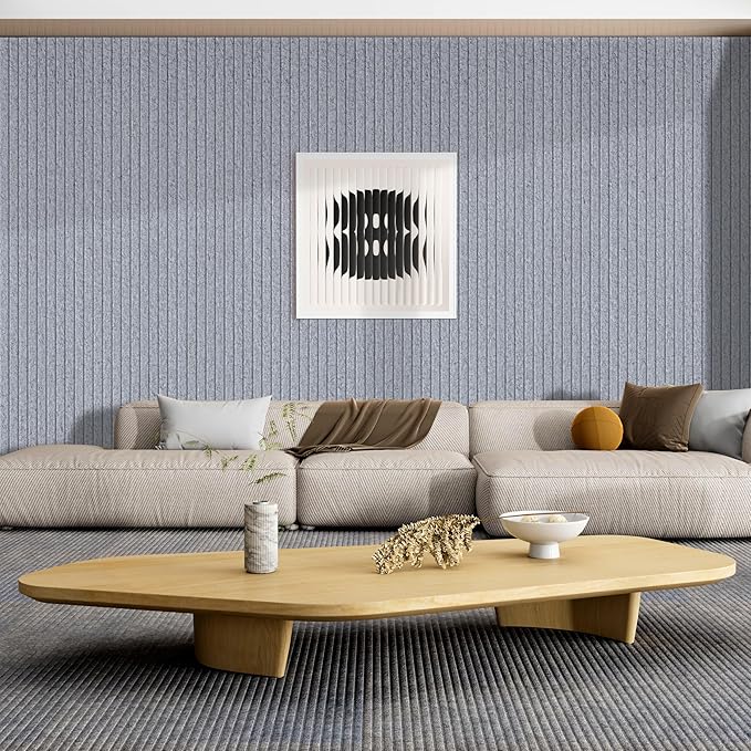 5 Pack Acoustic Panels, 47.2 x 23.6 x 0.35 Inch Sound Proof Panels - Image 5