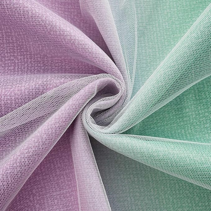 XiDi Blue & Rainbow Curtains for Kids & Girl Rooms - Image 7